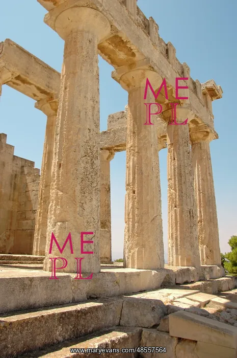  : Temple of Aphaia. Greece