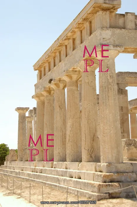  : Temple of Aphaia. Greece