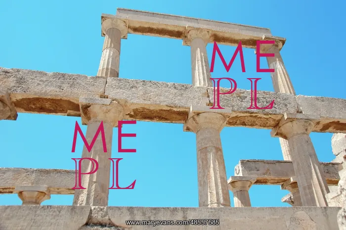  : Temple of Aphaia. Greece