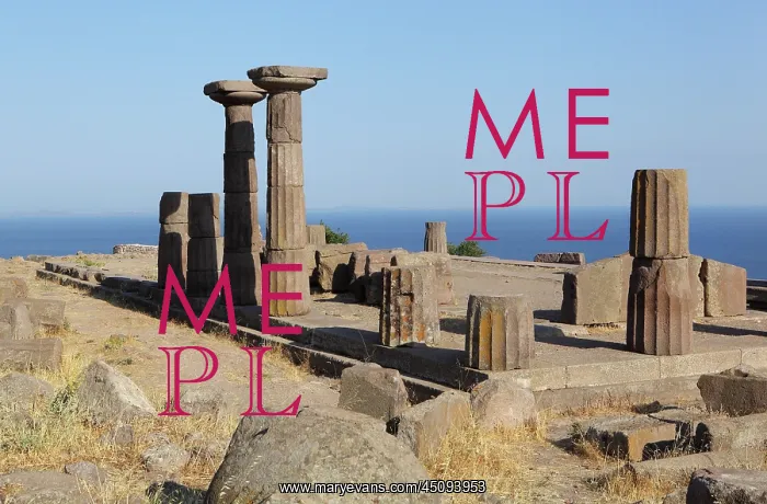 : Temple of Athena, Assos, Turkey : Temple of Athena, Assos, Turkey