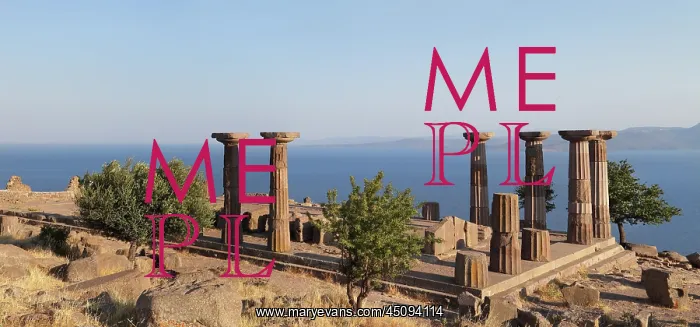 : Temple of Athena, Assos, Turkey : Temple of Athena, Assos, Turkey