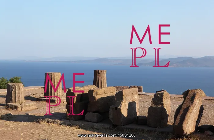: Temple of Athena, Assos, Turkey : Temple of Athena, Assos, Turkey