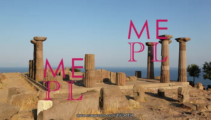 : Temple of Athena, Assos, Turkey : Temple of Athena, Assos, Turkey