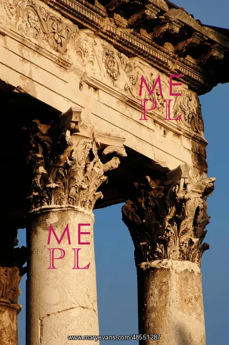  : Temple of Augustus. Pula. Croatia