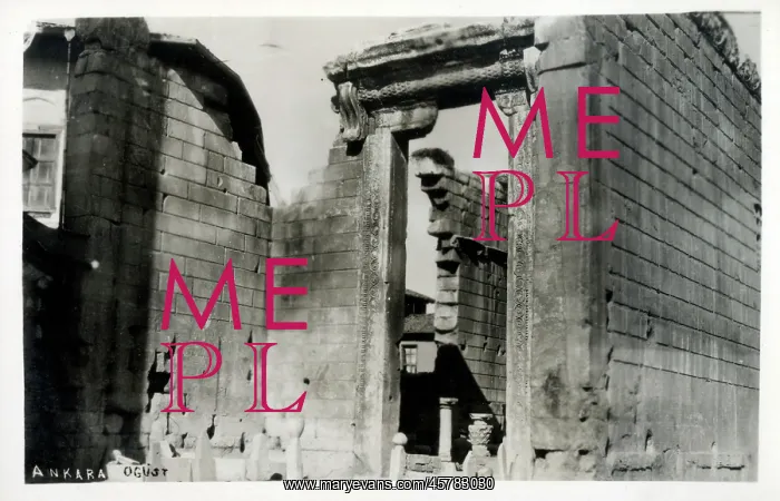 : Temple of Augustus and Roma, Ankara, Turkey : Temple of Augustus and Roma, Ankara, Turkey
