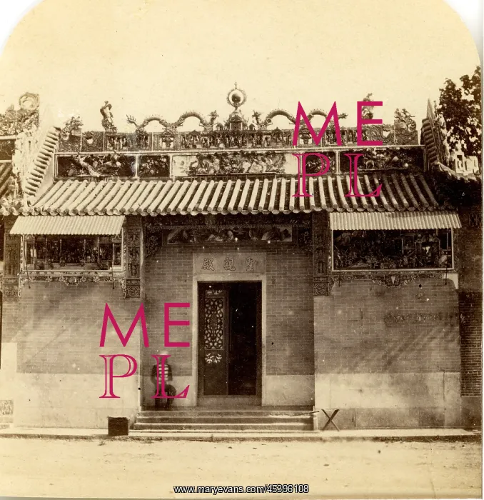 : Temple in Canton : Temple in Canton