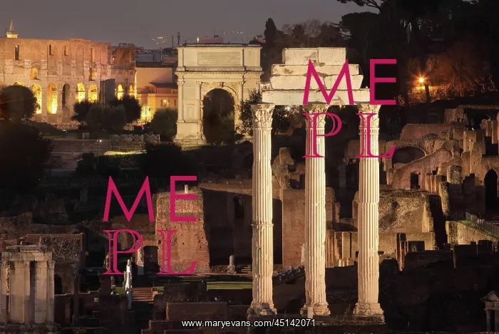 : Temple of Castor and Pollux, Arch of Titus and : Temple of Castor and Pollux, Arch of Titus and