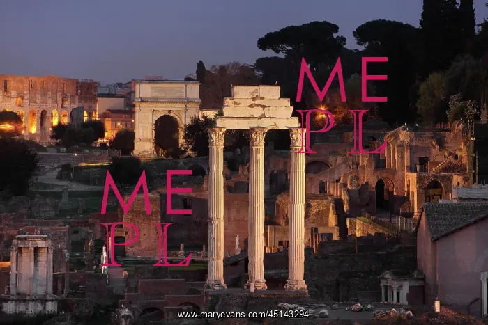 : Temple of Castor and Pollux, Arch of Titus and : Temple of Castor and Pollux, Arch of Titus and