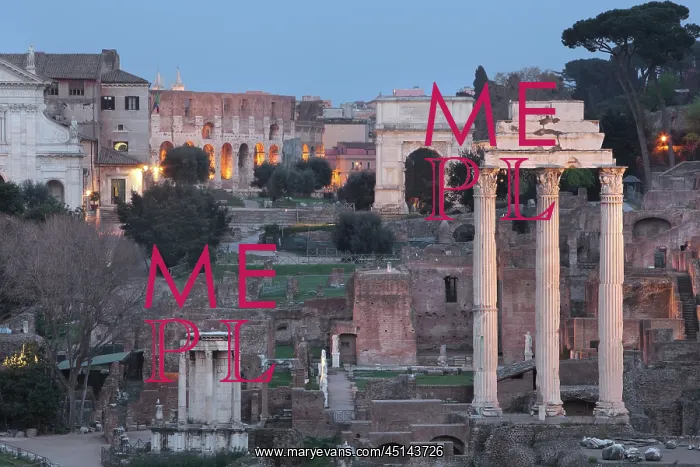 : Temple of Castor and Pollux, Arch of Titus and : Temple of Castor and Pollux, Arch of Titus and