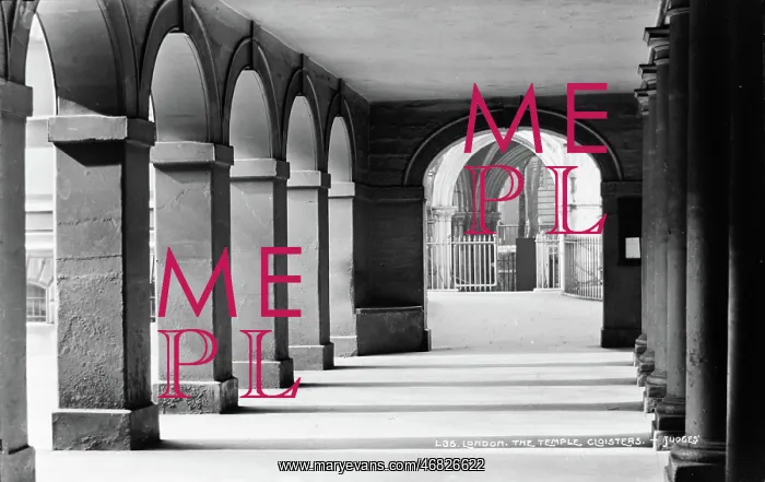 : The Temple Cloisters : The Temple Cloisters