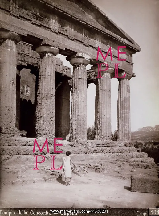 : Italy. The temple of Concordia at the Valley of Temples, Agrigento : Italy. The temple of Concordia at the Valley of Temples, Agrigento