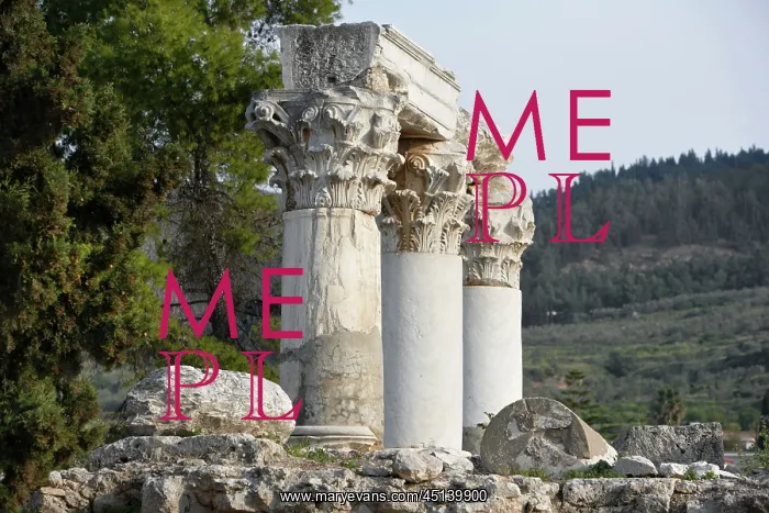 : Temple E, Corinth, Greece : Temple E, Corinth, Greece