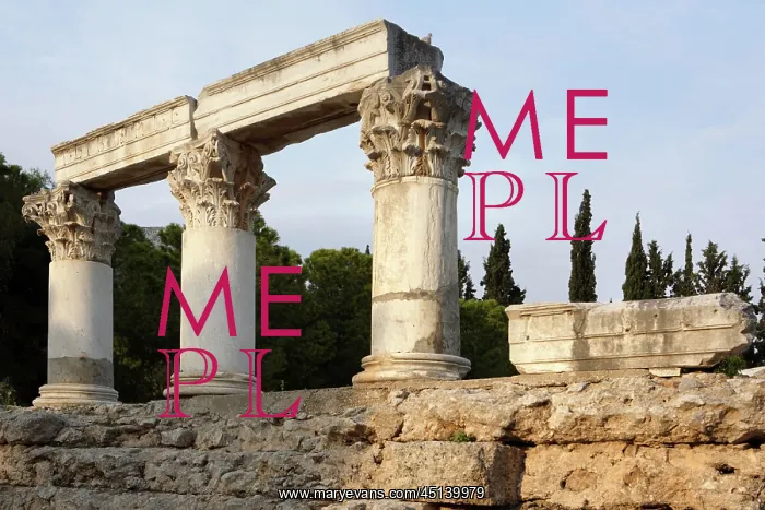 : Temple E, Corinth, Greece : Temple E, Corinth, Greece