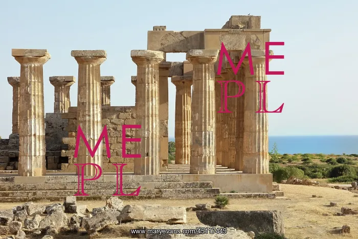 : Temple E, Selinunte, Sicily, Italy : Temple E, Selinunte, Sicily, Italy