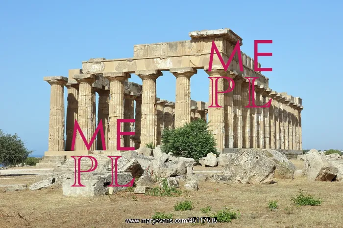 : Temple E, Selinunte, Sicily, Italy : Temple E, Selinunte, Sicily, Italy