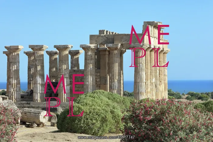 : Temple E, Selinunte, Sicily, Italy : Temple E, Selinunte, Sicily, Italy