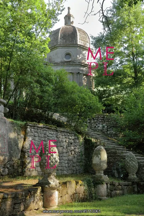 : Temple of Eternity, Garden of Bomarzo, Bomarzo, Lazio, Italy : Temple of Eternity, Garden of Bomarzo, Bomarzo, Lazio, Italy