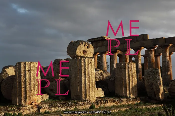 : Temple F and Eastern Temple E, Selinunte, Sicily, Italy : Temple F and Eastern Temple E, Selinunte, Sicily, Italy