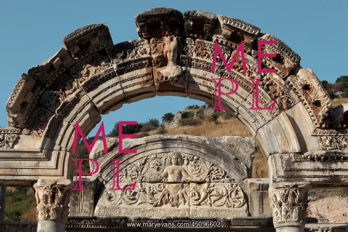 : Temple of Hadrian, Ephesus, Izmir, Turkey : Temple of Hadrian, Ephesus, Izmir, Turkey