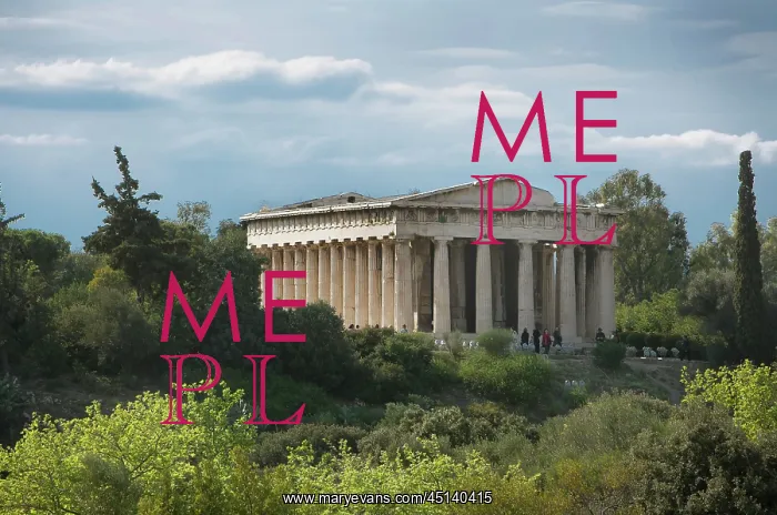 : Temple of Hephaestus, Agora, Athens, Greece : Temple of Hephaestus, Agora, Athens, Greece