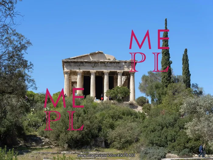 : Temple of Hephaestus, Agora, Athens, Greece : Temple of Hephaestus, Agora, Athens, Greece