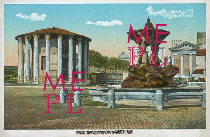 : The Temple of Hercules Victor - Rome : The Temple of Hercules Victor - Rome
