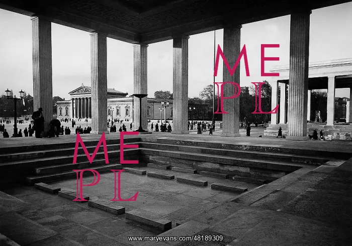 : Temple of Honor on Koenigsplatz, 1935 : Temple of Honor on Koenigsplatz, 1935