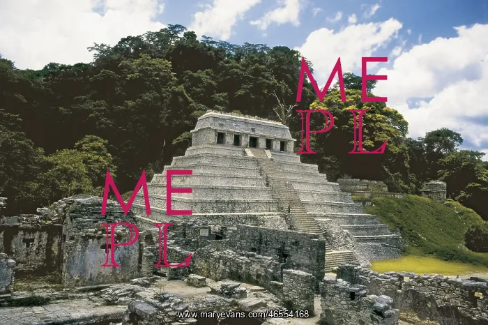 : Temple of the Inscriptions. MEXICO. CHIAPAS : Temple of the Inscriptions. MEXICO. CHIAPAS