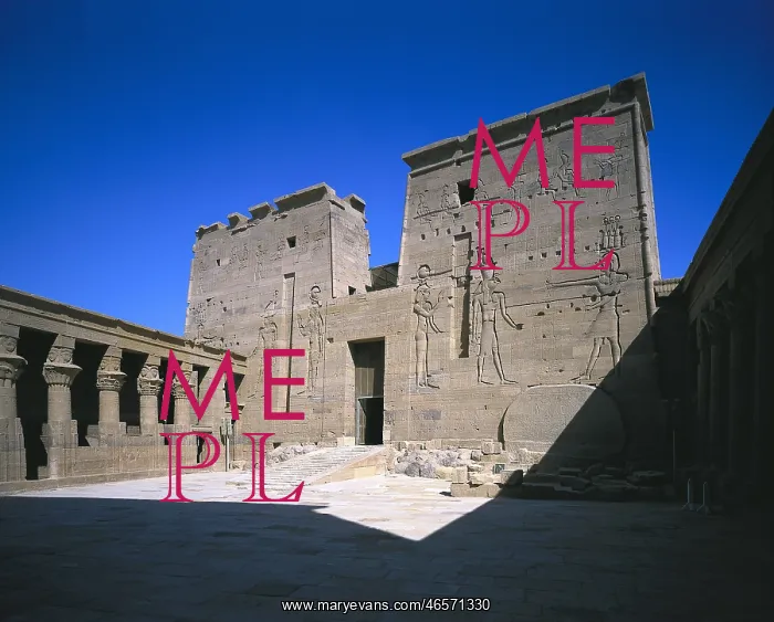 : Temple of Isis. EGYPT. ASWAN. Philae. Second : Temple of Isis. EGYPT. ASWAN. Philae. Second