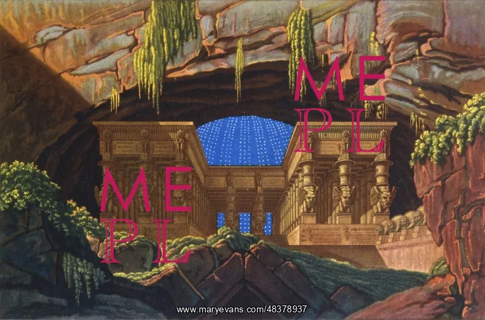 : Temple of Isis and Osiris where Sarastro High : Temple of Isis and Osiris where Sarastro High