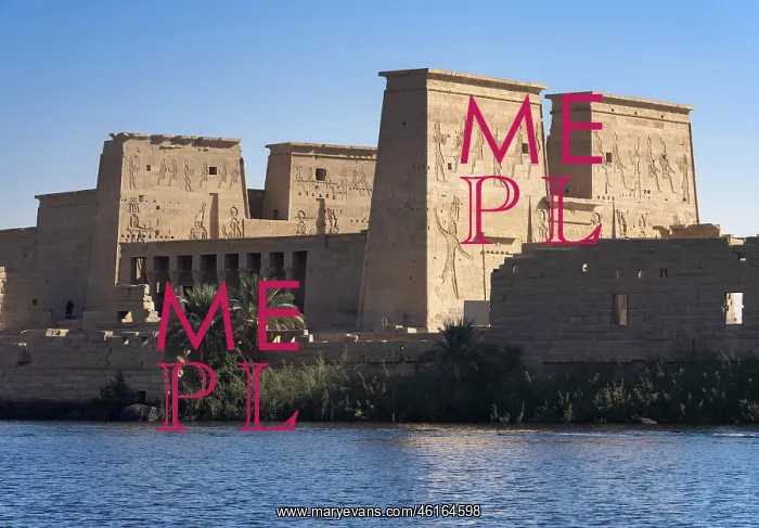 : Temple of Isis - Philae Complex : Temple of Isis - Philae Complex