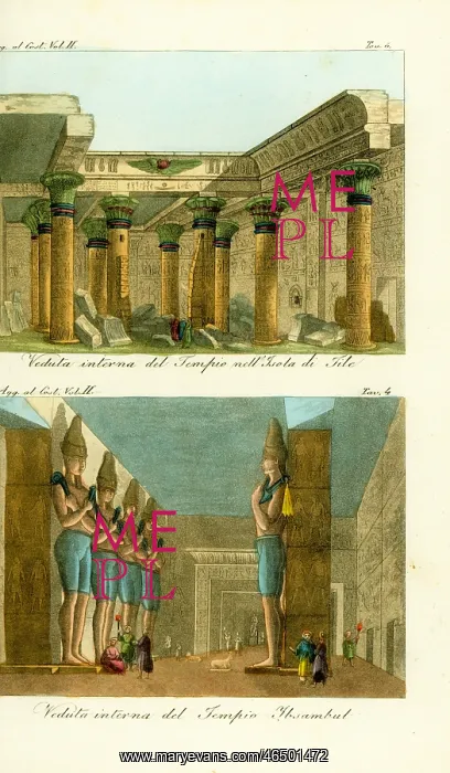 : Temple of Isis on Philae Island and Great : Temple of Isis on Philae Island and Great