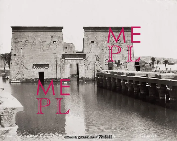 : Temple of Isis, Philae, River Nile, Egypt : Temple of Isis, Philae, River Nile, Egypt