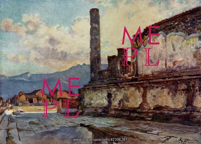 : TEMPLE OF JUNO - POMPEII : TEMPLE OF JUNO - POMPEII