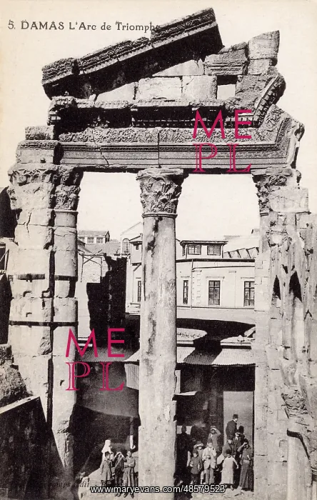  : Part of the Temple of Jupiter in Damascus, Syria