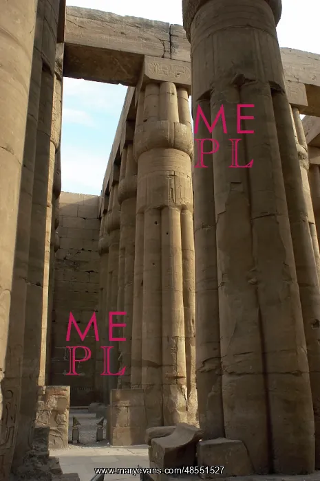 : Temple of Luxor. Columns : Temple of Luxor. Columns