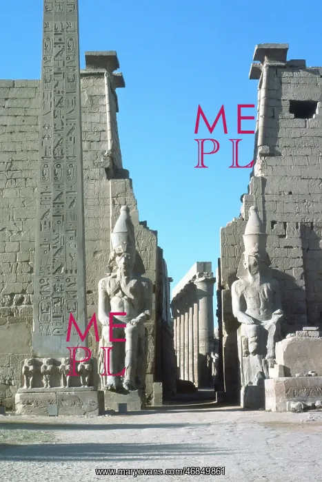 : TEMPLE OF LUXOR / EGYPT : TEMPLE OF LUXOR / EGYPT
