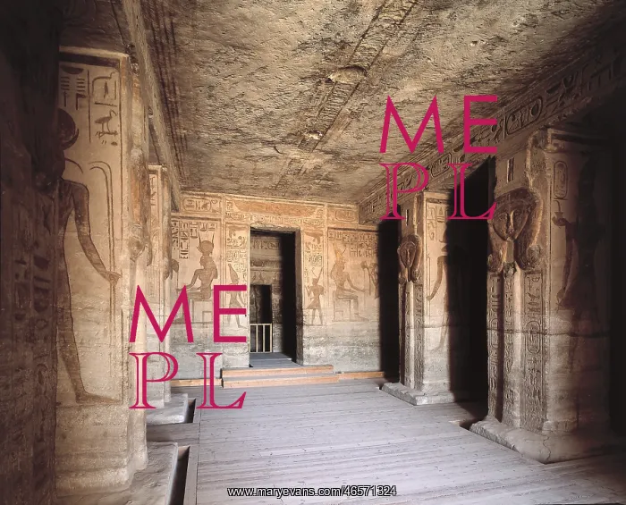 : Temple of Nefertari dedicated to Hathor. 1271 : Temple of Nefertari dedicated to Hathor. 1271