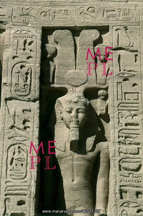: Temple of Nefertari dedicated to Hathor. 1271 : Temple of Nefertari dedicated to Hathor. 1271