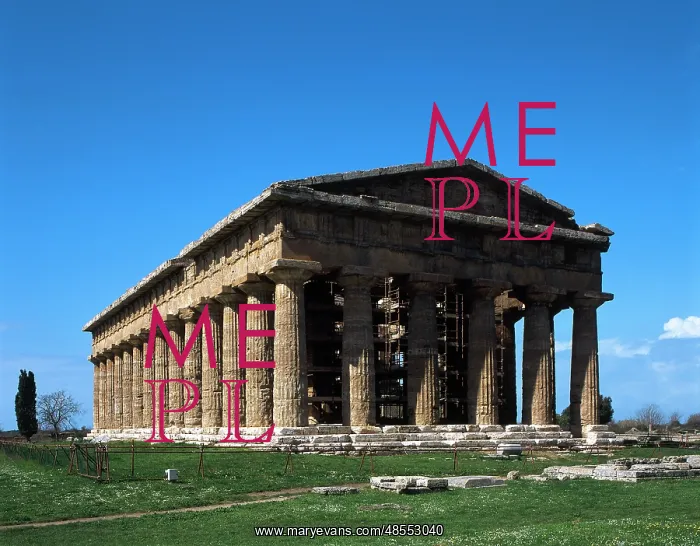  : Temple of Poseidon. Paestum