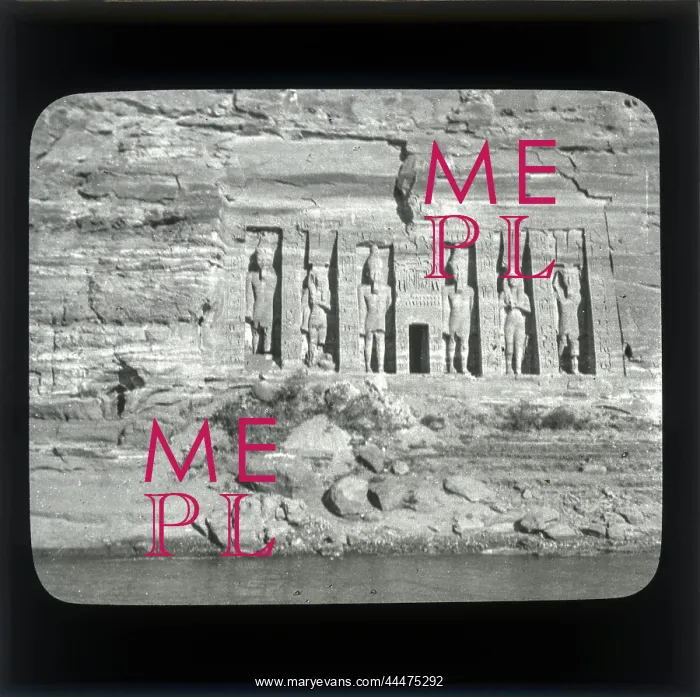 : Temple of Queen Nefertari, Abu Simbel, Egypt : Temple of Queen Nefertari, Abu Simbel, Egypt