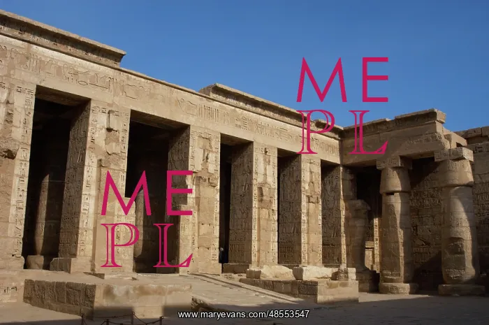  : Temple of Ramesses III. Egypt