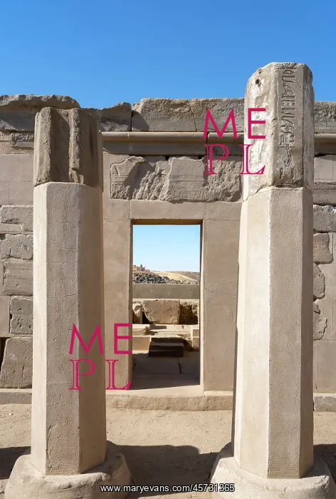 : Temple of Satet, Abu, Elephantine island, Egypt : Temple of Satet, Abu, Elephantine island, Egypt