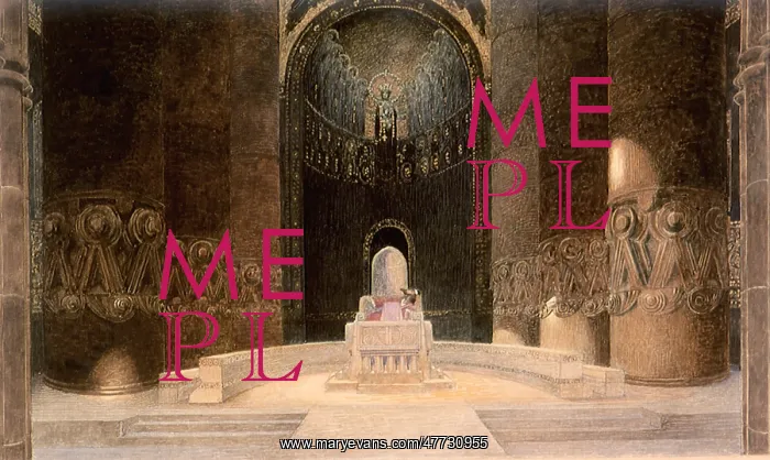 : Temple Scene from Wagner's Parsifal : Temple Scene from Wagner's Parsifal