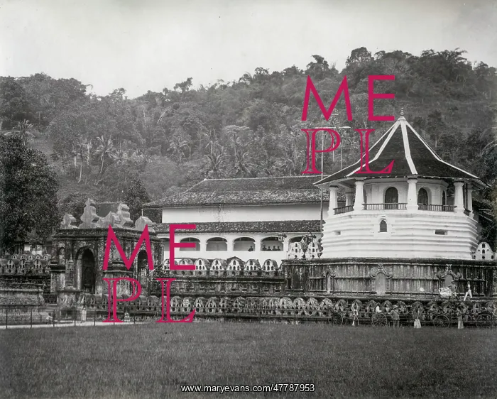 : Temple of the Tooth, Kandy, Ceylon Sri Lanka : Temple of the Tooth, Kandy, Ceylon Sri Lanka