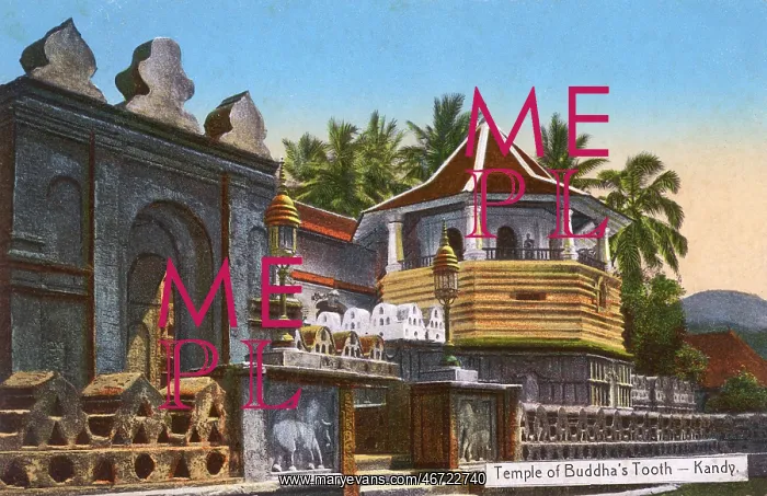 : Temple of the Tooth, Kandy, Sri Lanka : Temple of the Tooth, Kandy, Sri Lanka