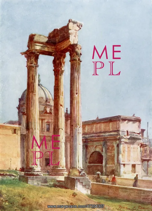 : TEMPLE OF VESPASIAN / ROME : TEMPLE OF VESPASIAN / ROME