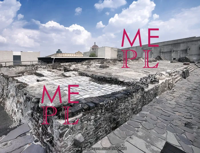 : Templo Mayor, Mexico City, Mexico : Templo Mayor, Mexico City, Mexico