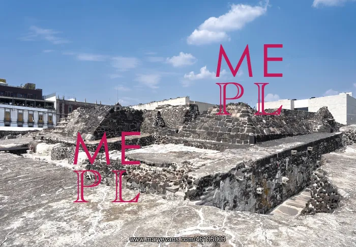 : Templo Mayor, Mexico City, Mexico : Templo Mayor, Mexico City, Mexico