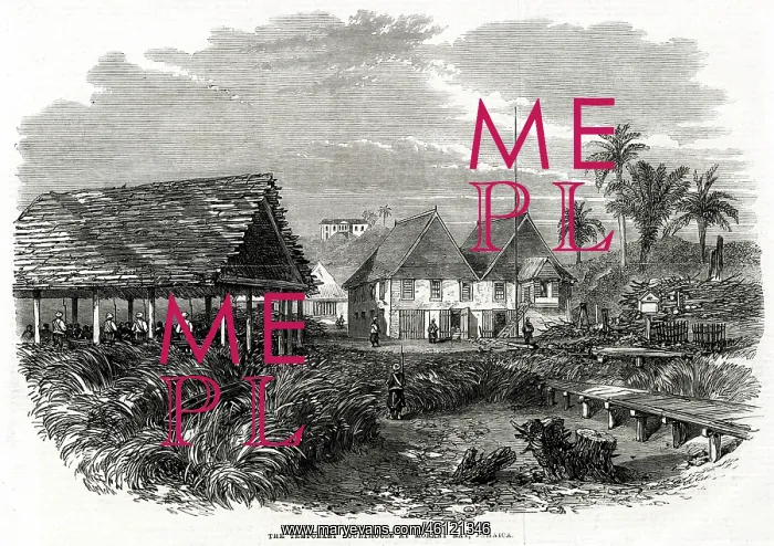 : The Temporary Courthouse at Morant Bay : The Temporary Courthouse at Morant Bay